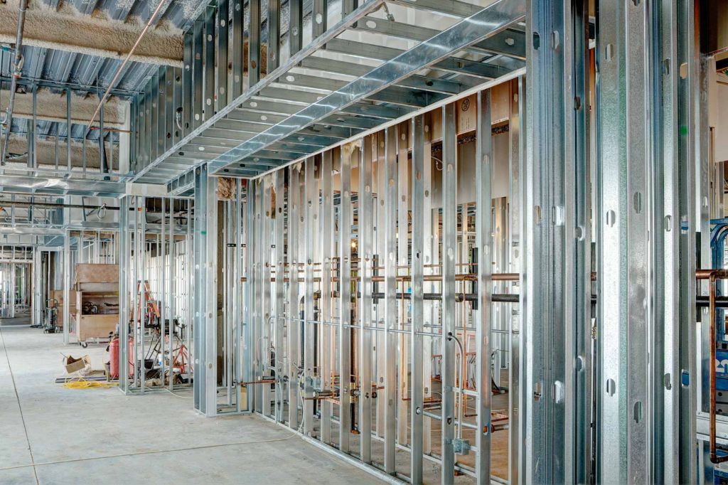 Steel Stud Framing.